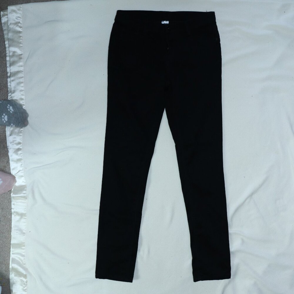 Girl's Black Jeggings